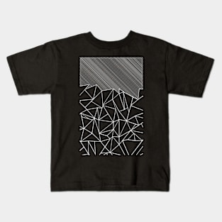 Ab Lines 45 Black Kids T-Shirt